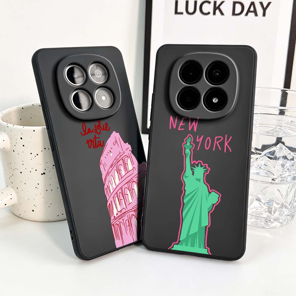 Phone Cases York - Colosseum New York Statue Phone Case