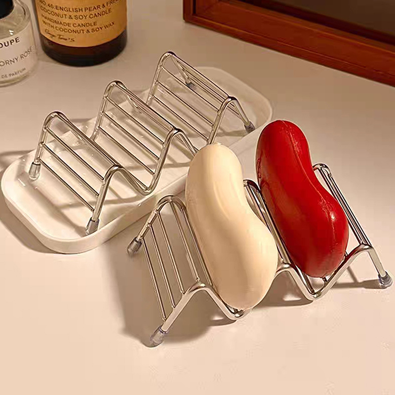 Phone Cases The Dairy - 1pcs Stainless Steel Soap Rack Drainage