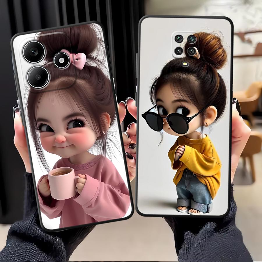 Phone Cases Quality - Cute Cartoon Dog Lanyard Phone Case