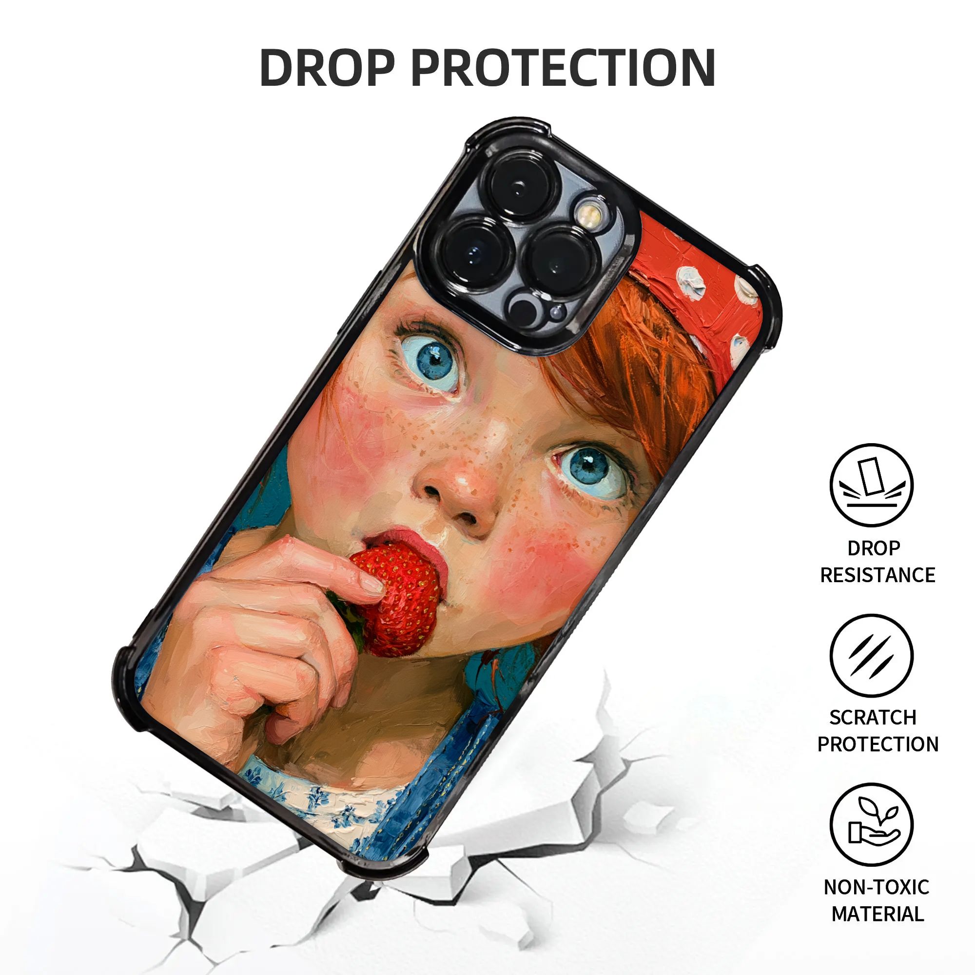 New Armor Bumper Shockproof Re - огляд і ціна Phone Cases For Girls