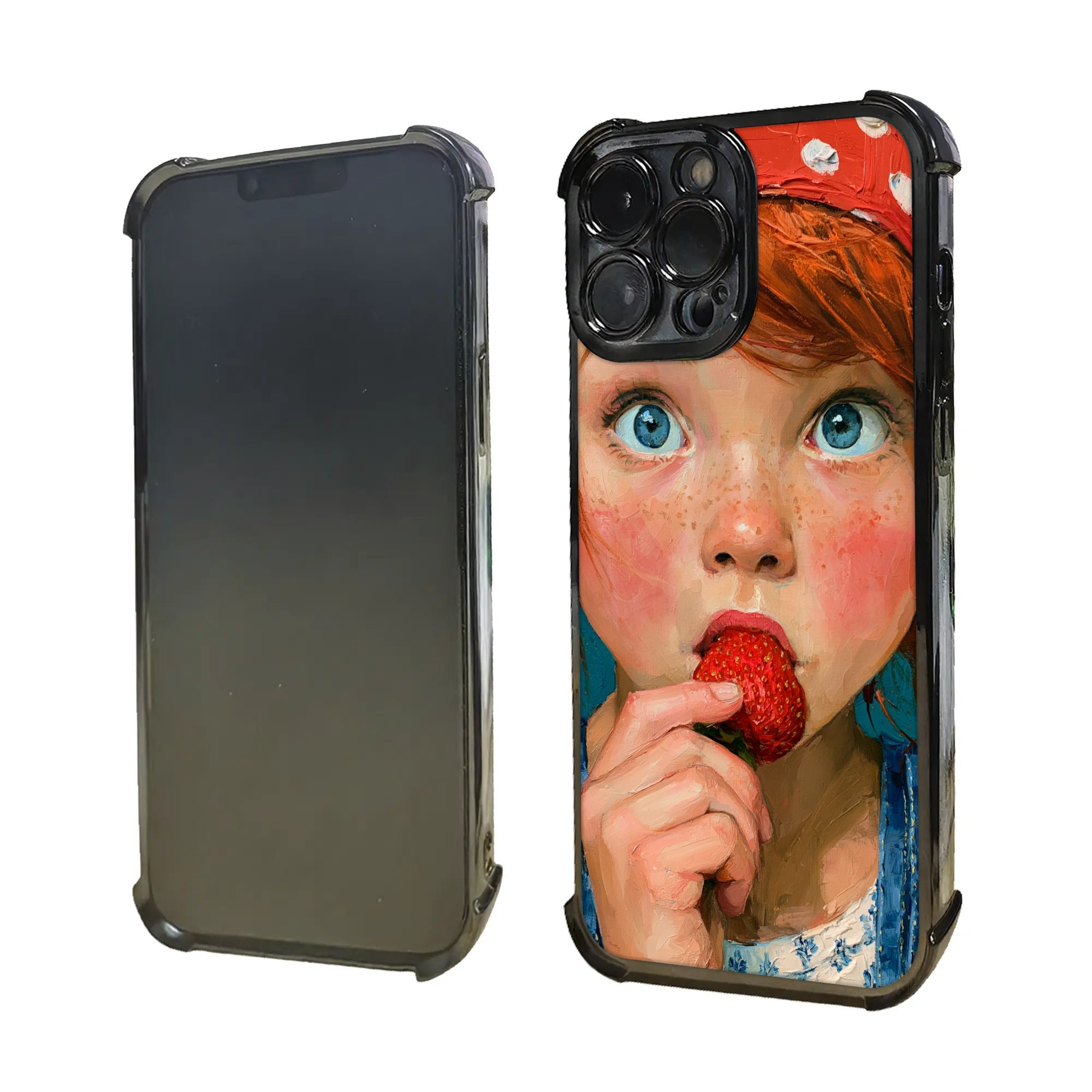 New Armor Bumper Shockproof Re - огляд і ціна Phone Cases For Girls