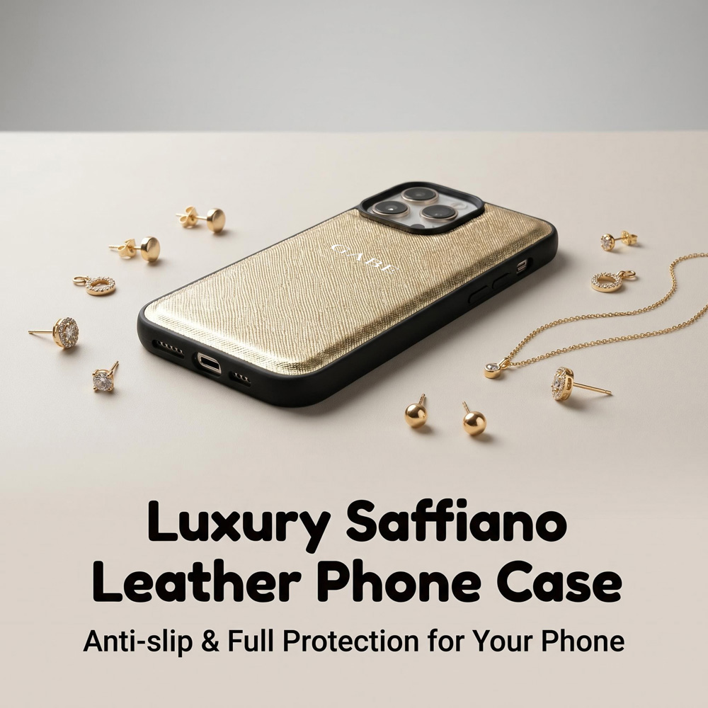 INS Minimalist Saffiano Leathe - огляд і ціна Monogram Custom Case