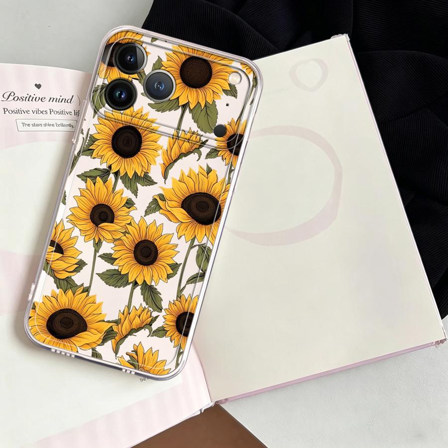 Cute Sunflower Pattern Case fo - огляд і ціна Apple Iphone 15 Pro Max