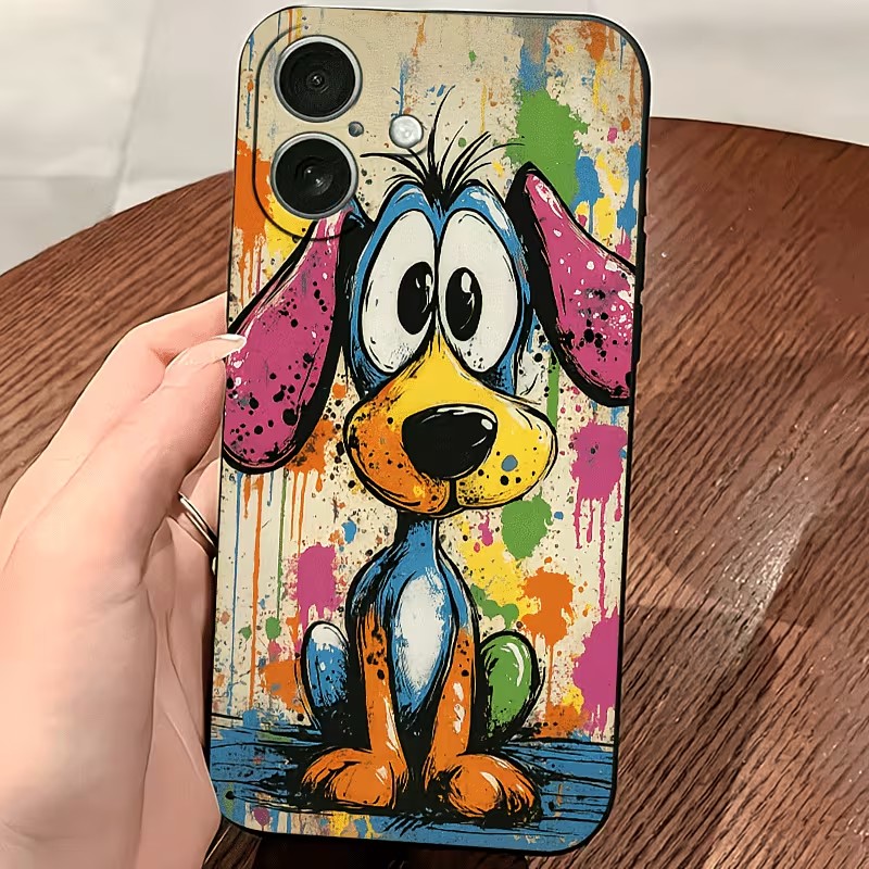 Graffiti Colored Puppy TPU Pho - огляд і ціна Apple Iphone 15 Pro Max
