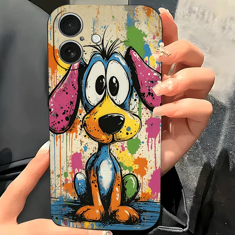 Graffiti Colored Puppy TPU Pho - огляд і ціна Apple Iphone 15 Pro Max