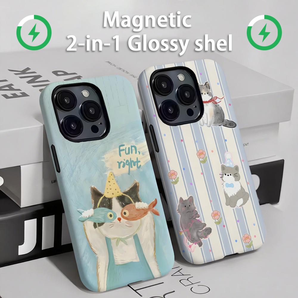 Cute cats and dogs  Phone Case - огляд і ціна Apple Iphone 15 Pro Max