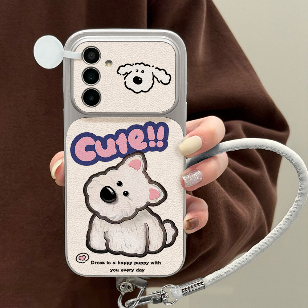 Cute Cartoon Dog Lanyard Phone - огляд і ціна Phone Cases Quality