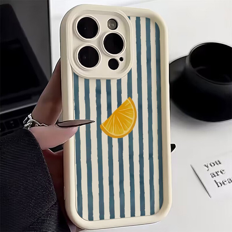 Striped Lemon Slice Pattern Ph - огляд і ціна Apple Iphone 15 Pro Max