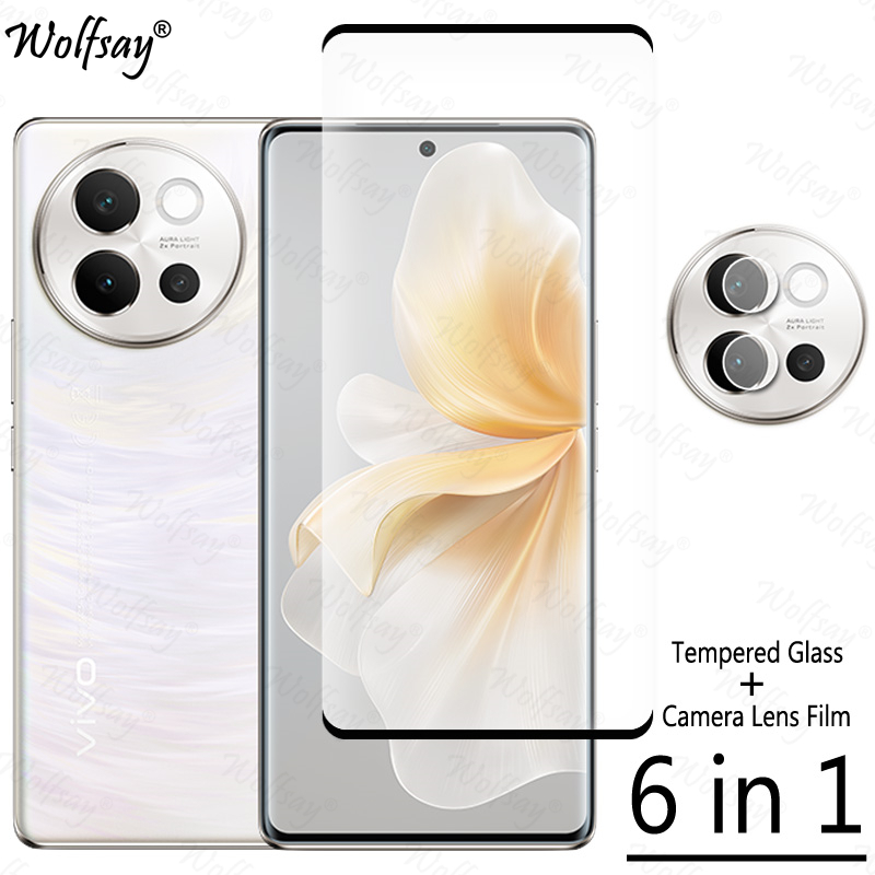 Full Cover Tempered Glass For  - огляд і ціна Vivo V40
