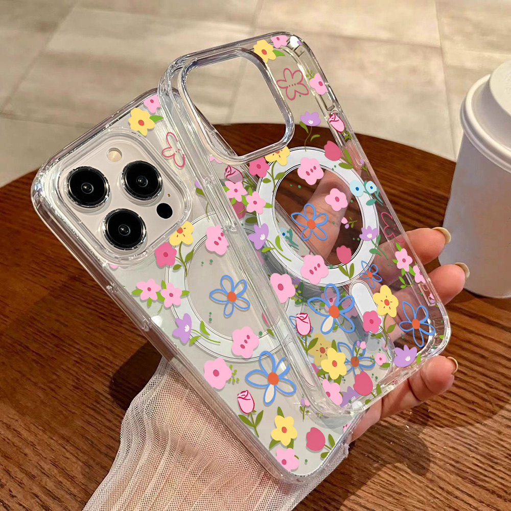 Luxury Flower Transparent Phon - огляд і ціна Phone Cases Quality