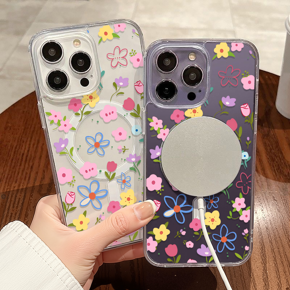 Luxury Flower Transparent Phon - огляд і ціна Phone Cases Quality