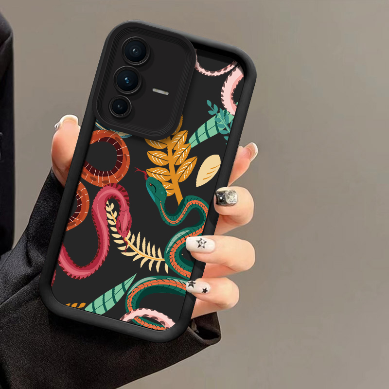 Luxury Snake Print Phone Case  - огляд і ціна Vivo V40
