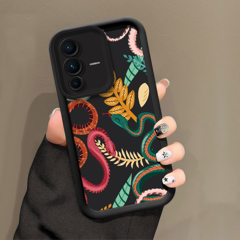 Luxury Snake Print Phone Case  - огляд і ціна Vivo V40