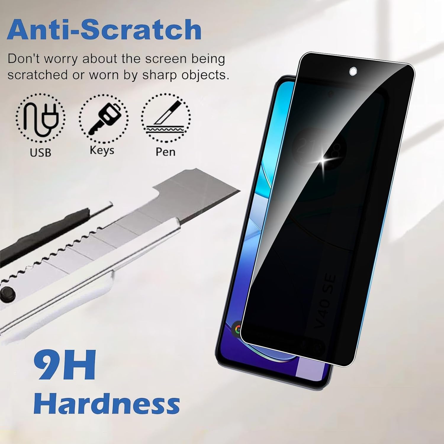 For VIVO V40 SE Anti Spy Tempe - огляд і ціна Vivo V40