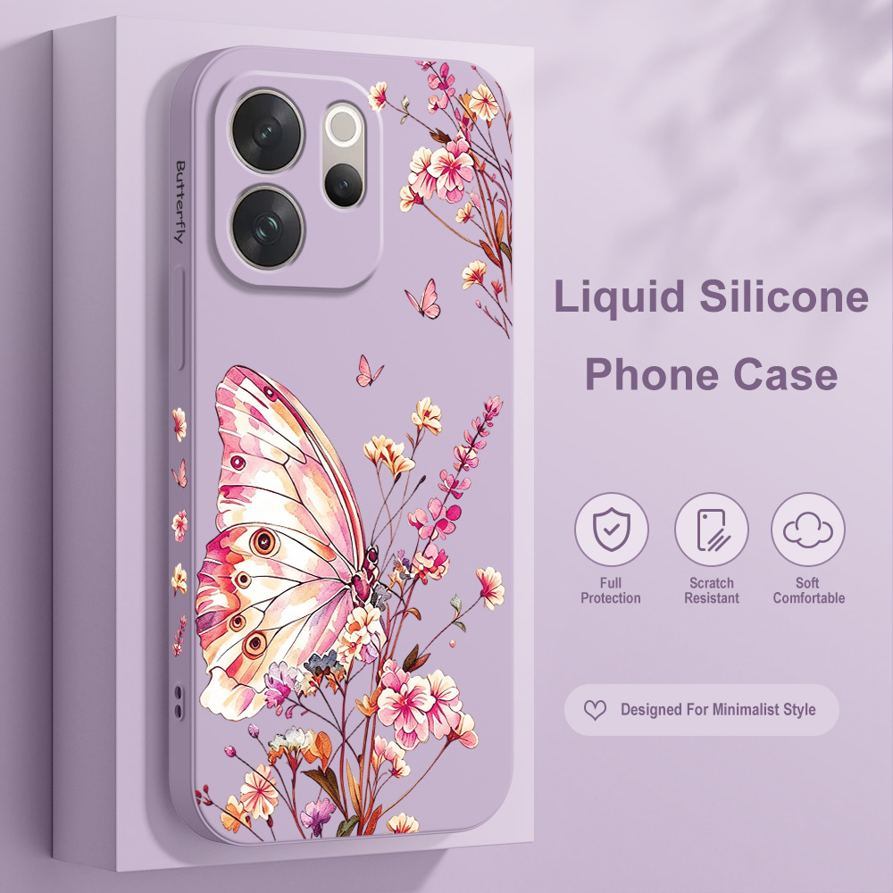 Butterfly Sprig Phone Case For - огляд і ціна Vivo V40