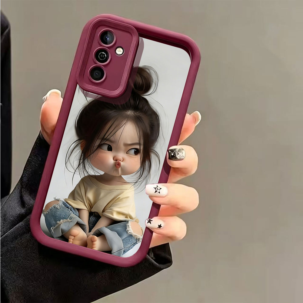 Meatball Head Girl Silicone Sh - огляд і ціна Phone Cases For Girls
