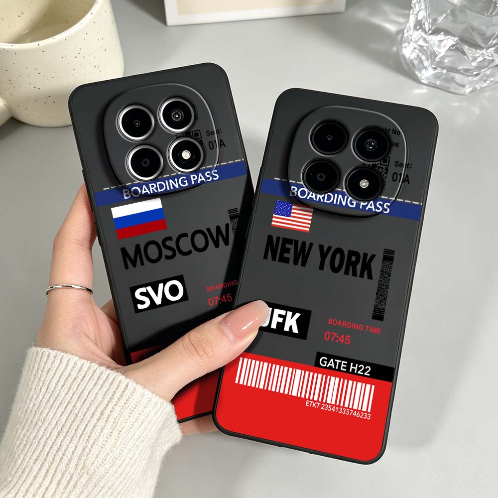Travel Ticket New York Moscow  - огляд і ціна Phone Cases York