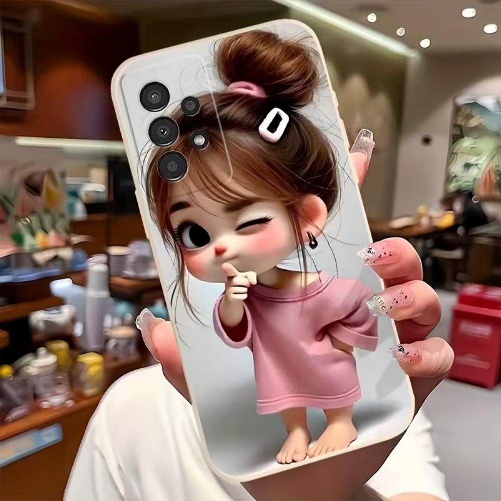 Cute Cartoon Girl Pattern Desi - огляд і ціна Phone Cases For Girls