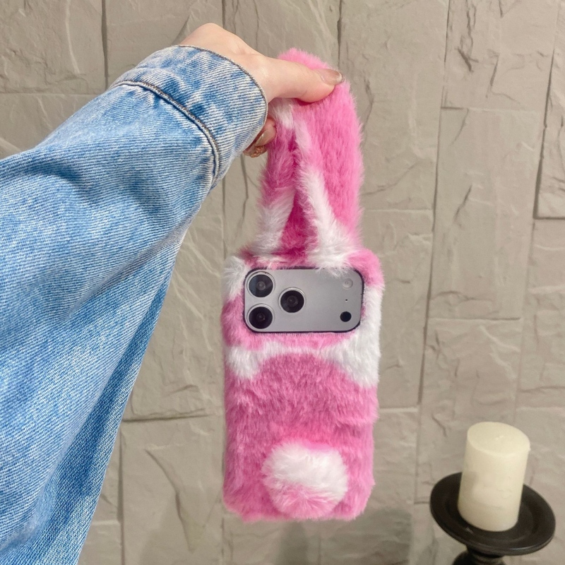 Cute Rabbit Design Fluffy Phon - огляд і ціна Apple Iphone 15 Pro Max