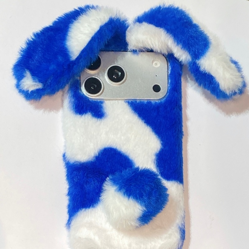 Cute Rabbit Design Fluffy Phon - огляд і ціна Apple Iphone 15 Pro Max