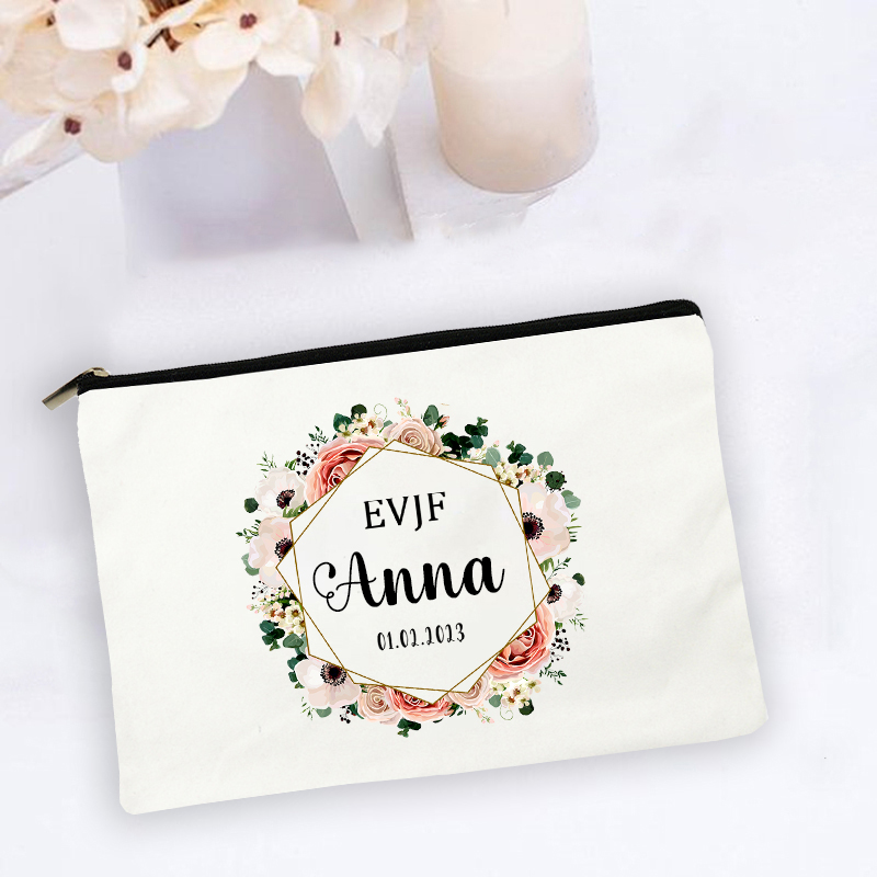 Personalized EVJF Cosmetic Bag - огляд і ціна Monogram Custom Case
