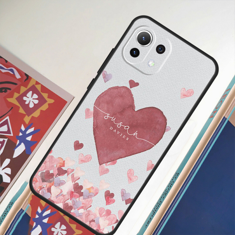 Custom Polka Heart Rose Gold M - огляд і ціна Monogram Custom Case