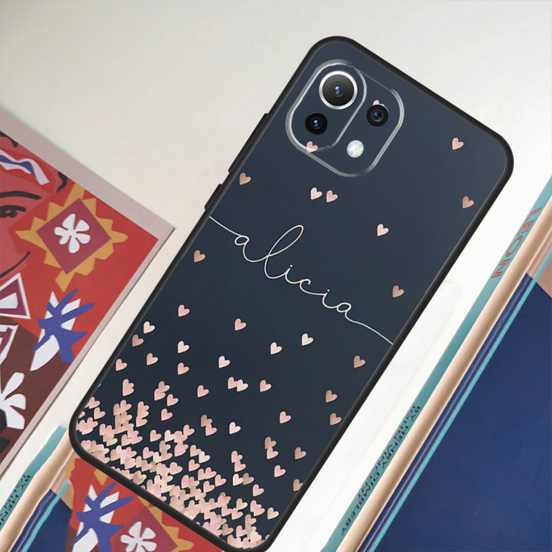 Custom Polka Heart Rose Gold M - огляд і ціна Monogram Custom Case