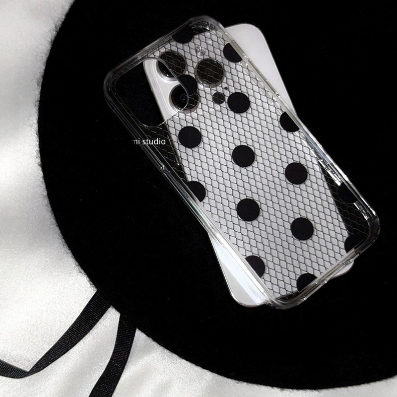 Ins Sexy Girl Wave Point Lace  - огляд і ціна Phone Cases For Girls